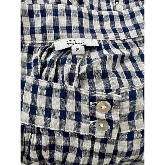 Rails Size XL Pippa Dress Sailor Check Tiered 100% Cotton NWOT - Picture 15 of 16